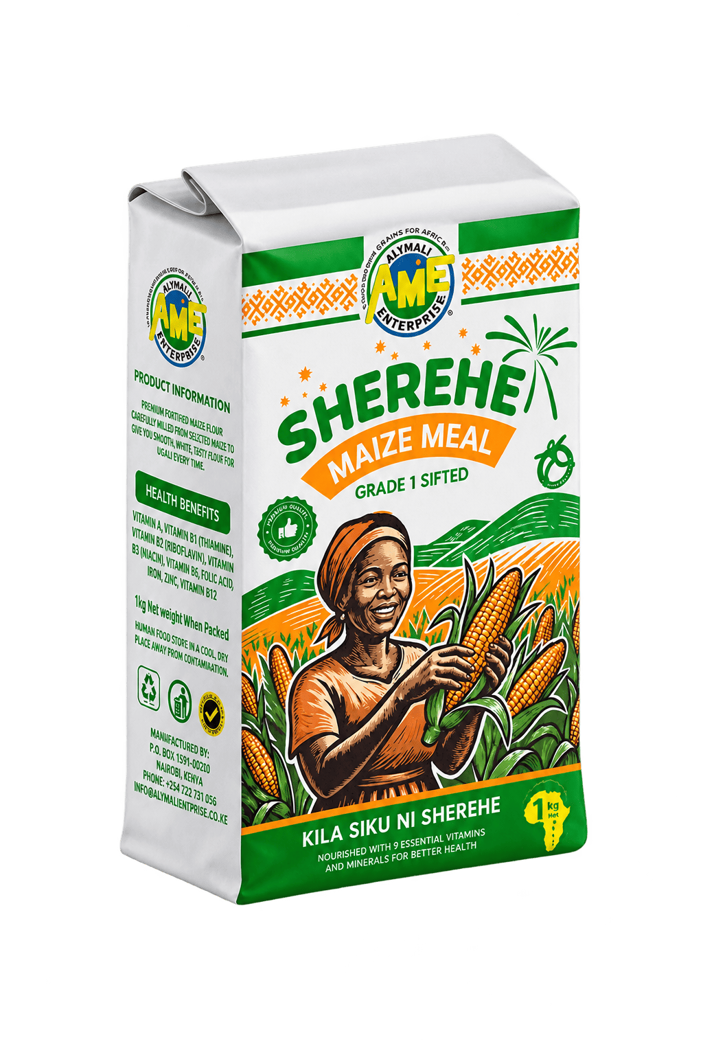 Sherehe 1kg Maize Meal
